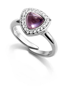 Anillo de mujer Viceroy ajustable de plata de ley