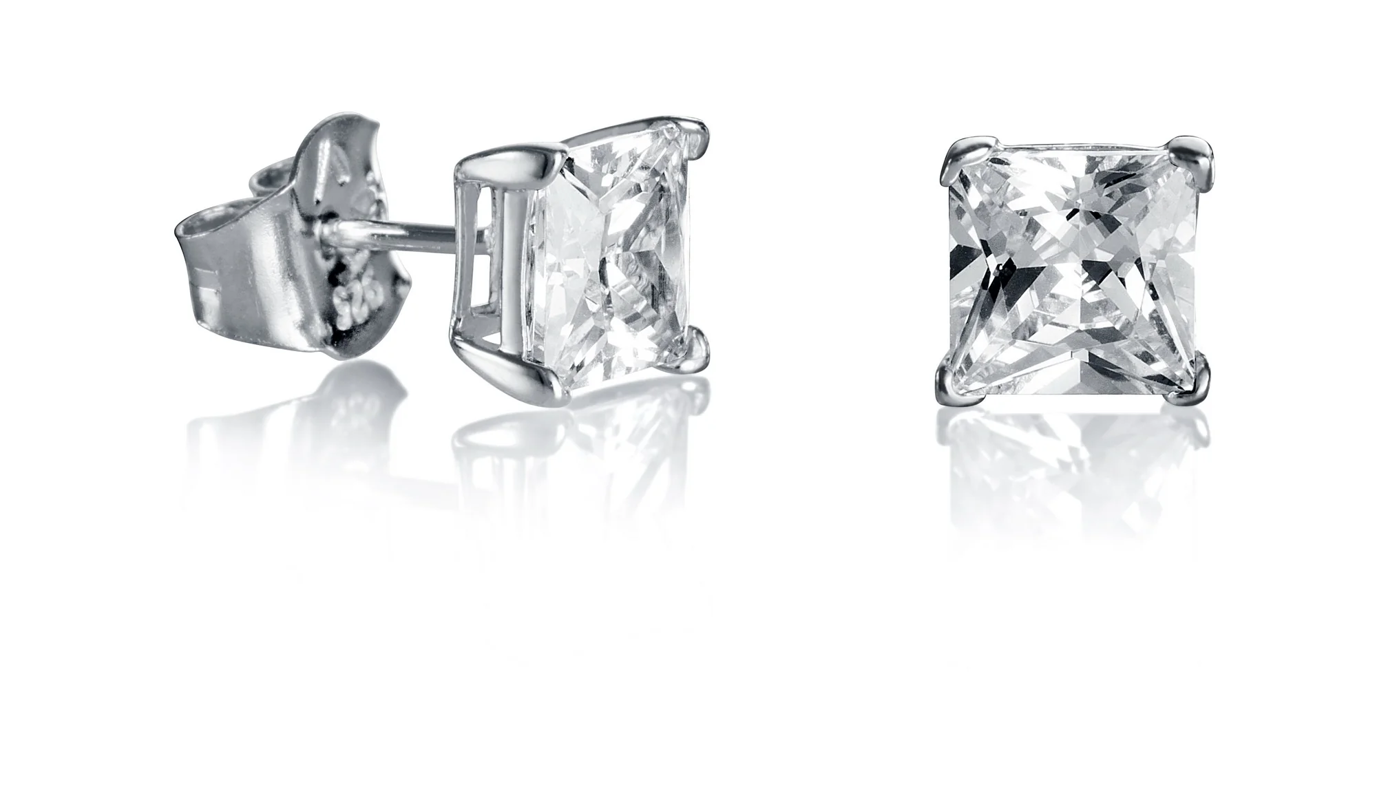Pendientes Jewels de plata y circonitas - Image 2