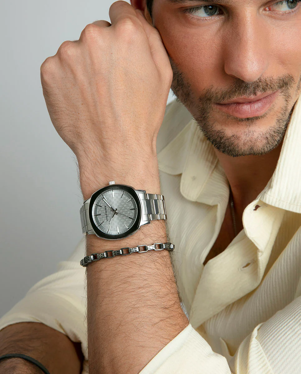 Pulsera de hombre de acero - Image 2