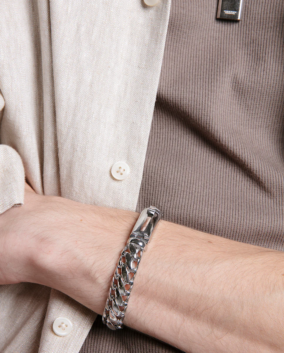 Pulsera tipo cadena para hombre - Image 2