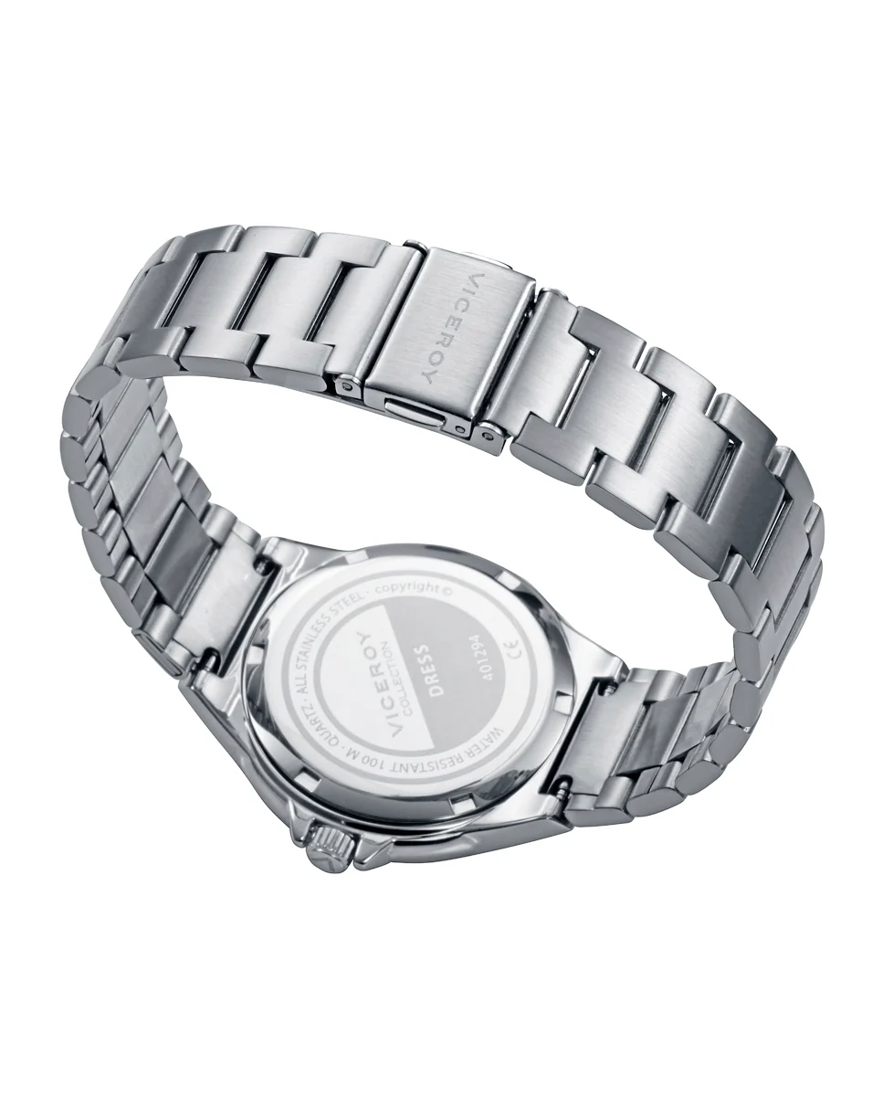 Reloj caja de acero 10 Atm,brazalete de acero,movimiento cuarzo - Image 2