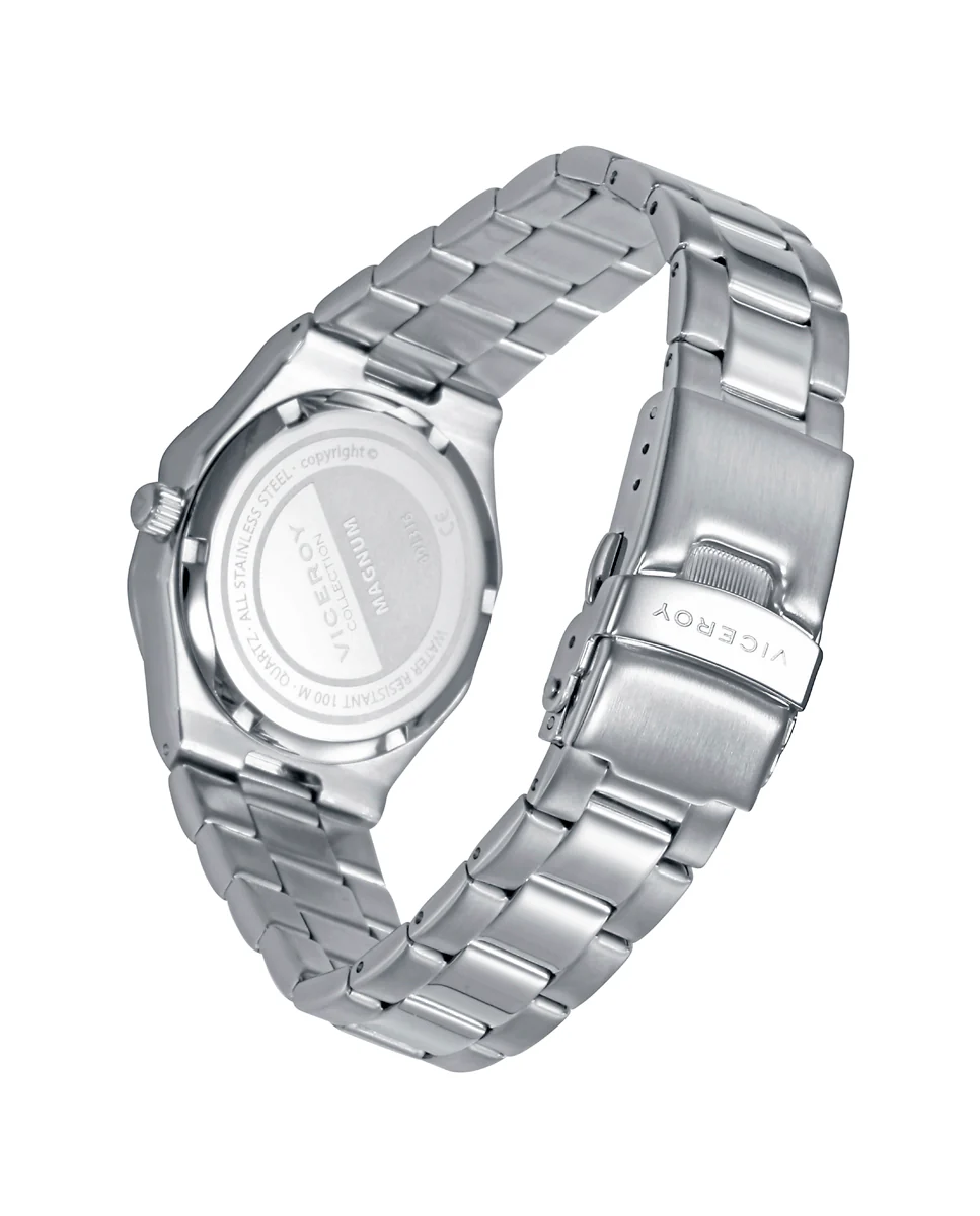 Reloj caja de acero 10 Atm, brazalete de acero, movimiento cuarzo - Image 2