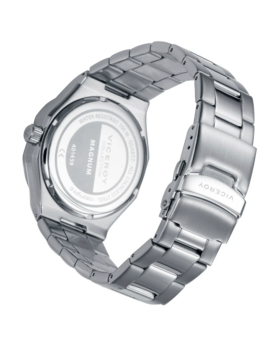 Reloj caja de acero 10 Atm, brazalete de acero, movimiento cuarzo - Image 2