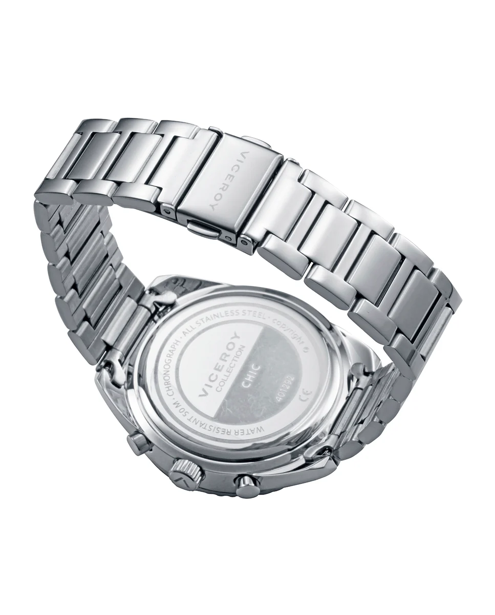 Reloj caja de acero 5 Atm, brazalete de acero,movimiento cuarzo - Image 2