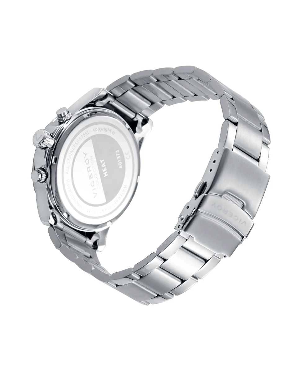 Reloj caja y brazalete de acero con movimiento de cuarzo - Image 2