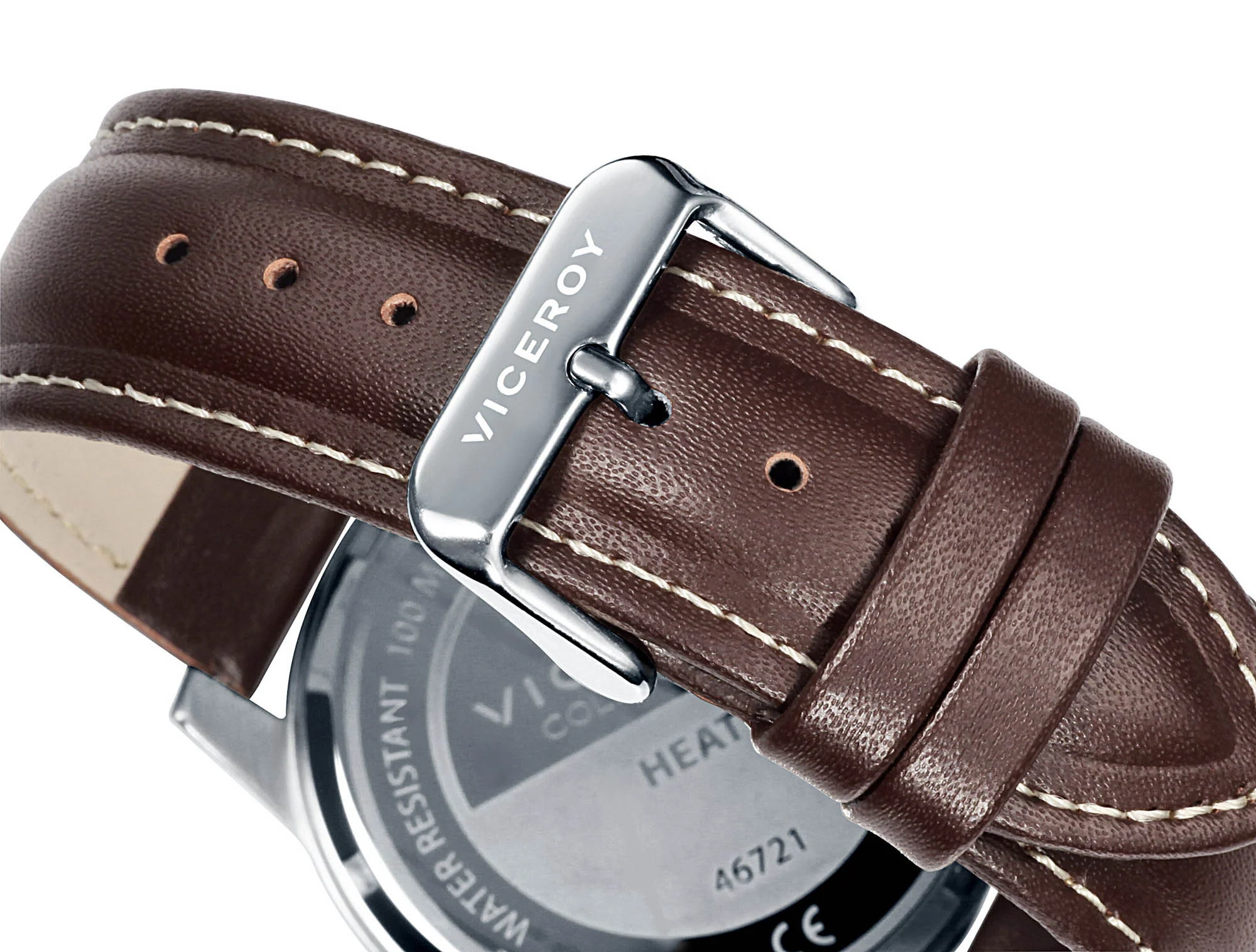 Reloj de hombre Viceroy con cronógrafo de piel - Image 2