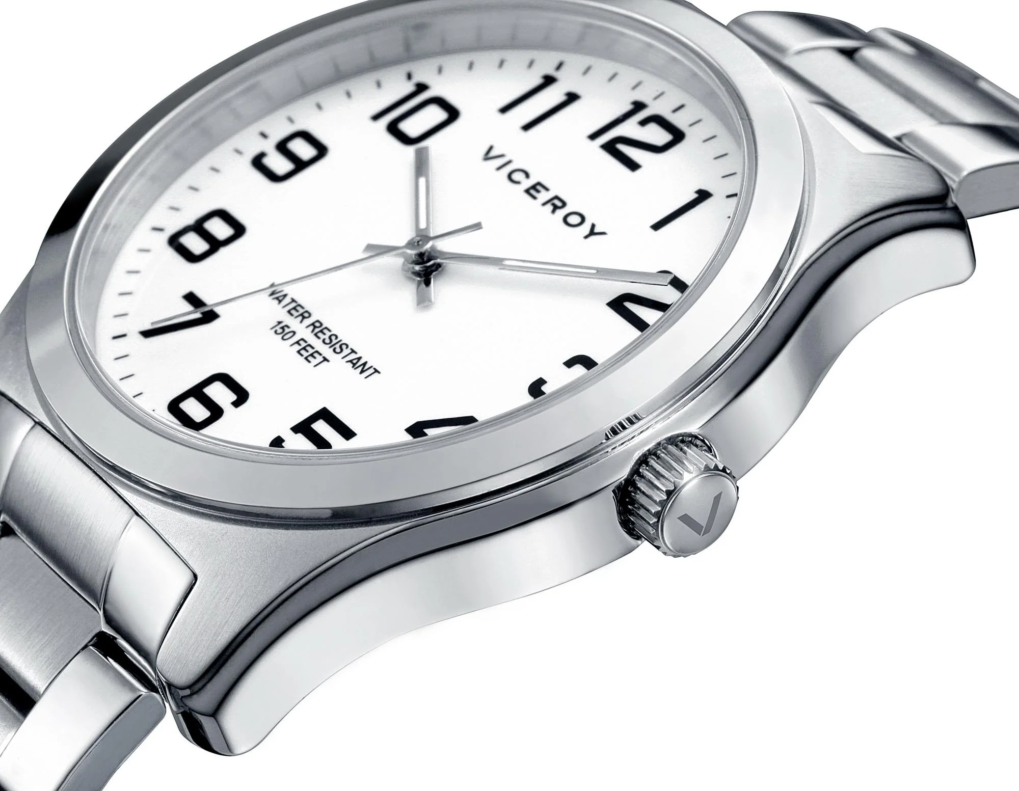 Reloj de hombre Viceroy de acero y esfera blanca - Image 3