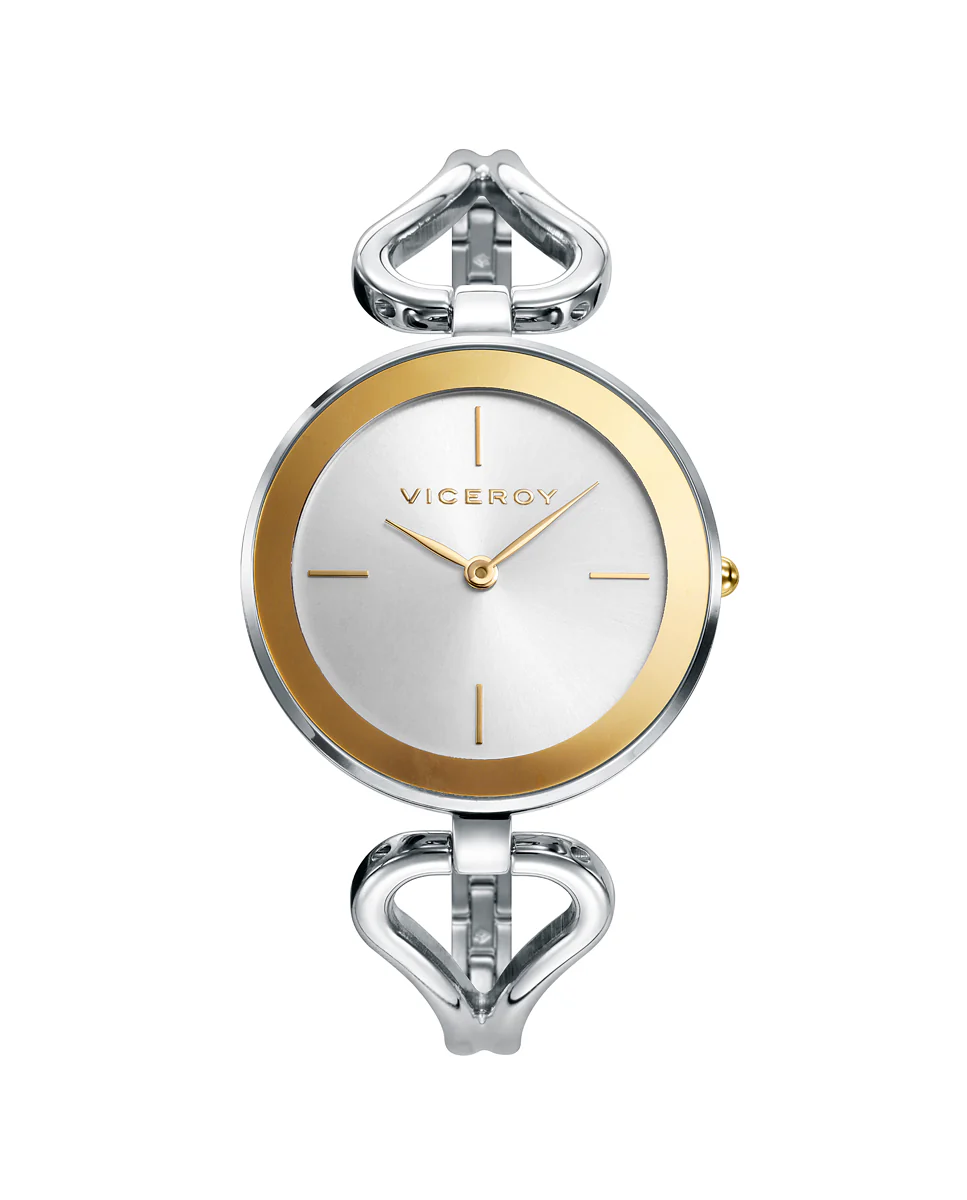 Reloj de mujer Air 2 agujas de acero semirígido