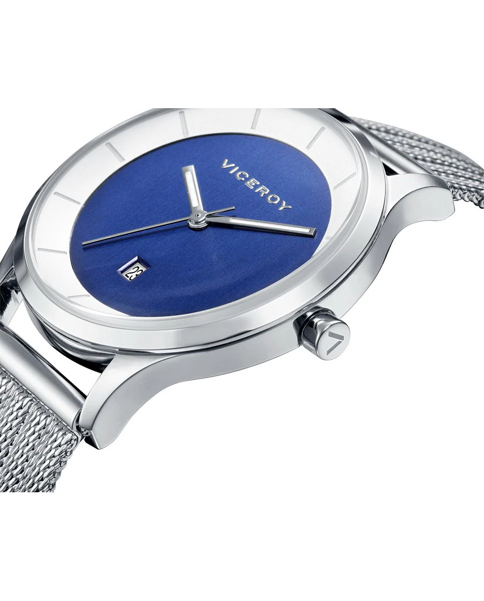 Reloj de mujer Air 3 agujas de acero con calendario - Image 3