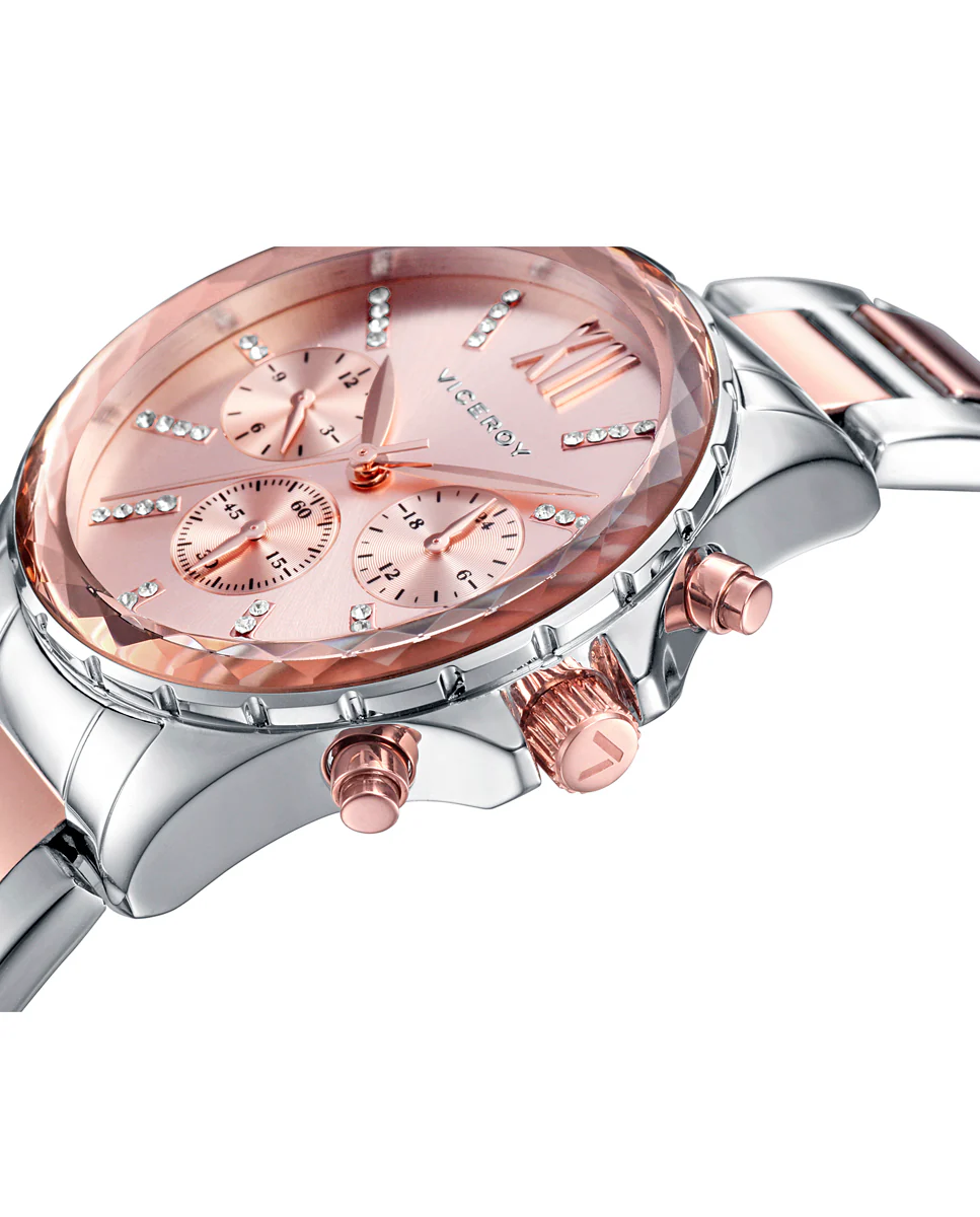 Reloj de mujer Chic de acero con circonitas - Image 3