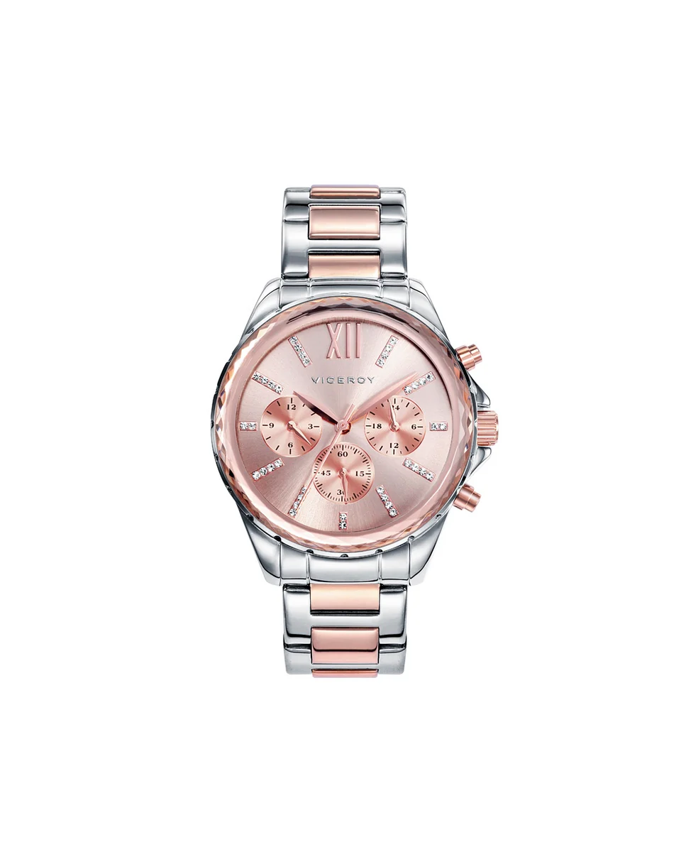 Reloj de mujer Chic de acero con circonitas - Image 4