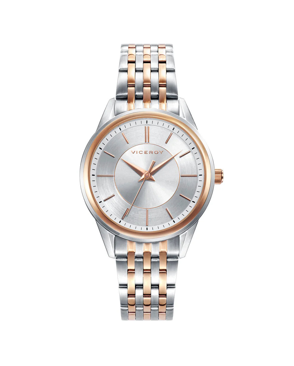 Reloj de mujer Grand de acero con IP rosa