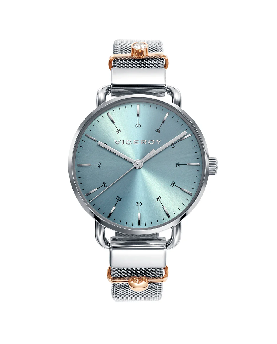 Reloj de mujer Kiss 42354-37 de acero y malla milanesa