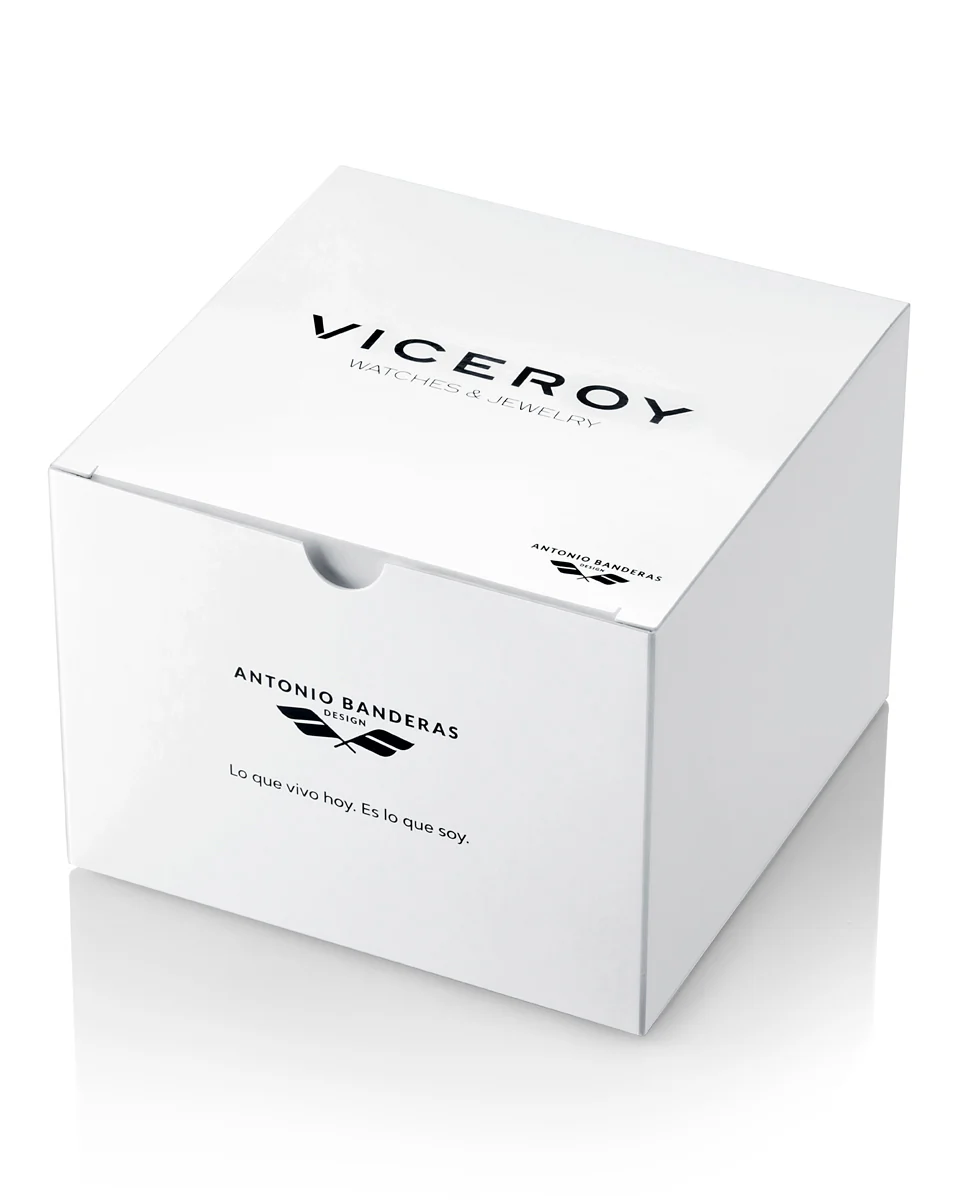 Reloj de mujer Viceroy colección Antonio Banderas Design con brazalete de acero IP azul - Image 6