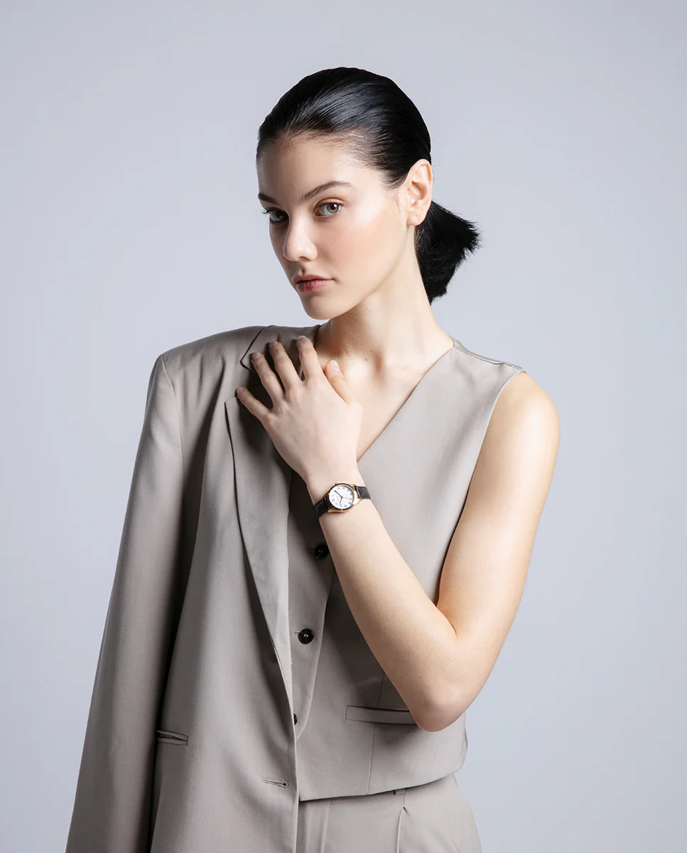 Reloj de mujer Viceroy con correa negra y números árabes - Image 3