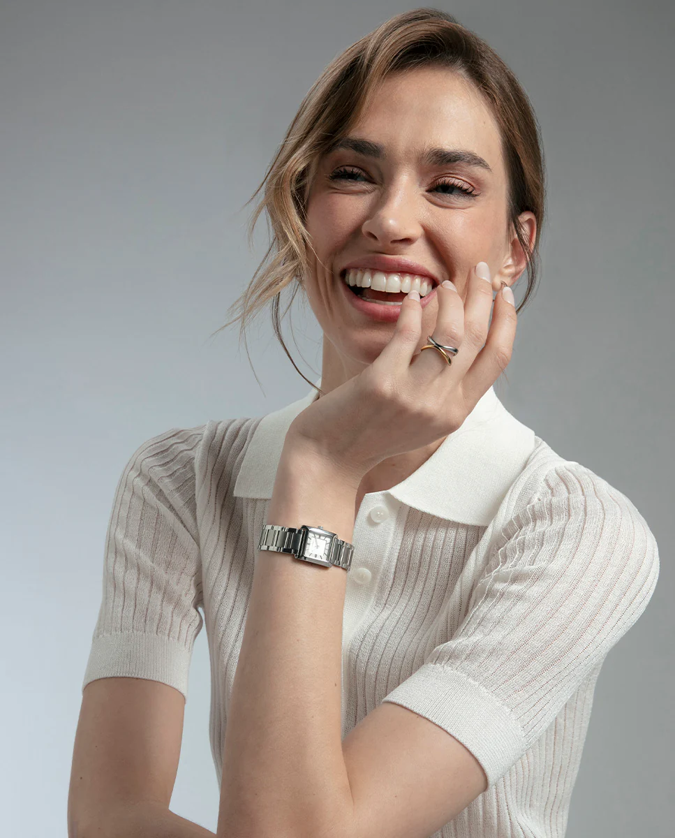 Reloj de mujer Viceroy en acero, con esfera plata y diseño elegante de líneas limpias - Image 4