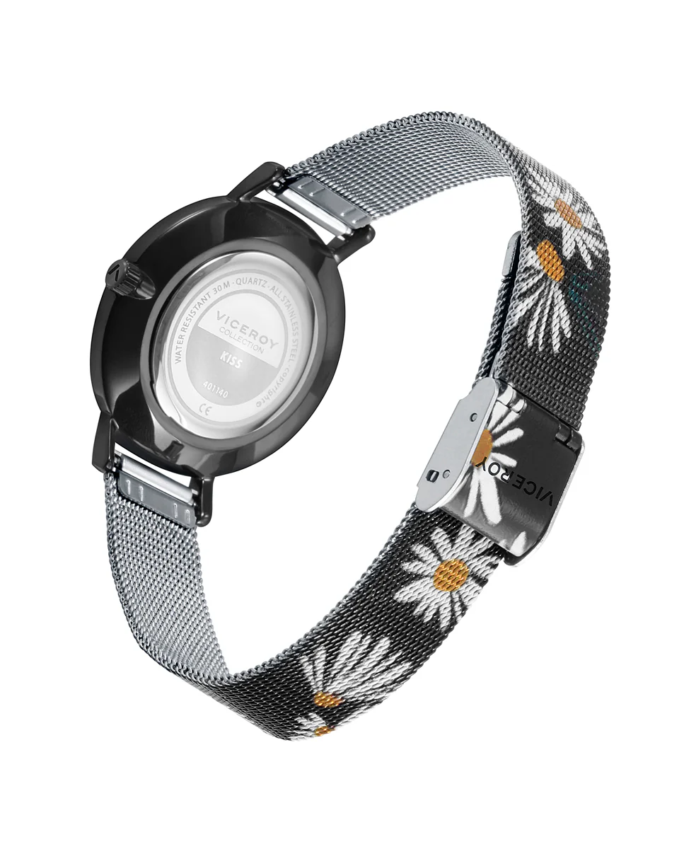 Reloj de mujer Viceroy Kiss de acero con malla milanesa bicolor - Image 2