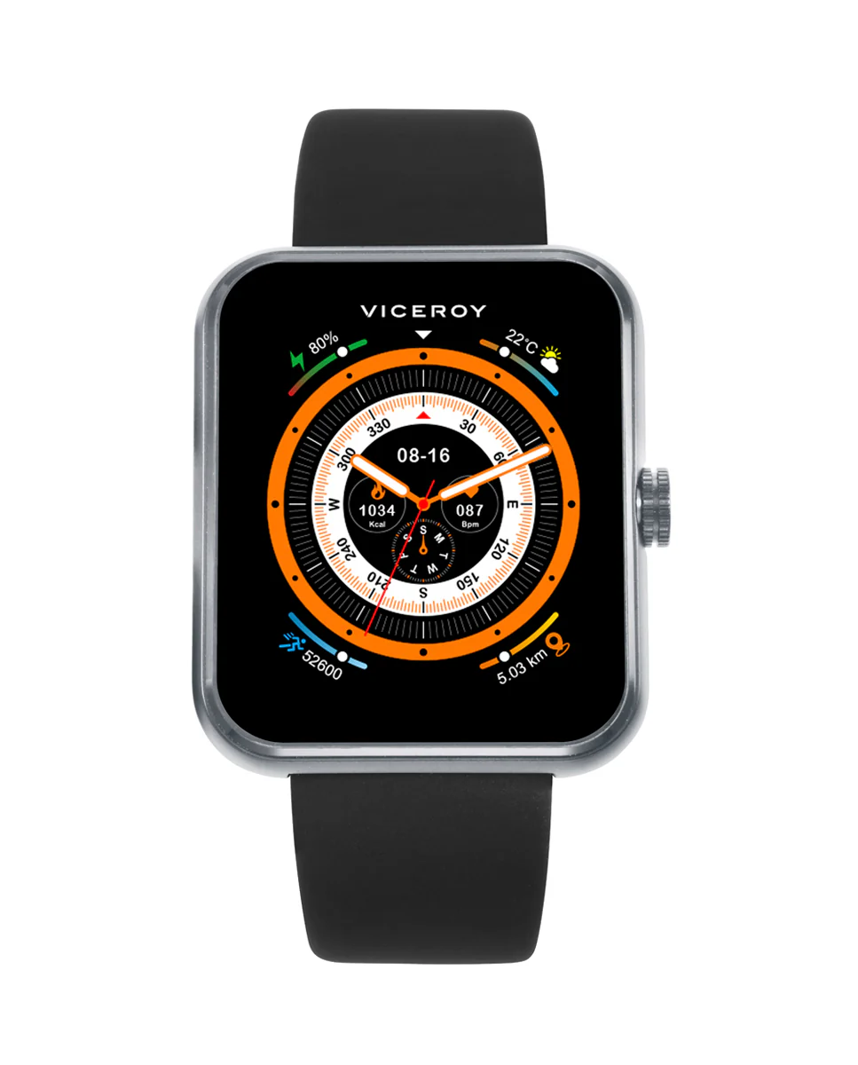 Reloj Smart de alumino con malla milanesa de acero - Image 4