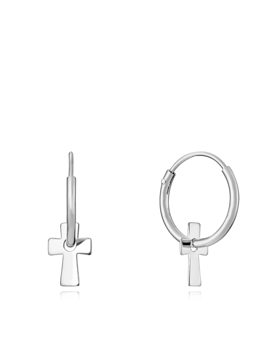 Set de niña Sweet de reloj con malla milanesa de acero y pendientes de plata de ley - Image 4