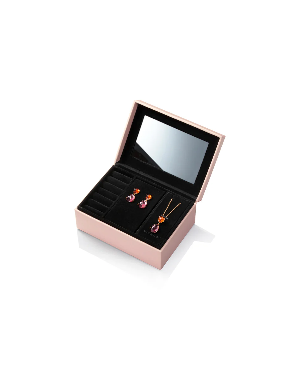 Set Jewels 9040K100-59 de colgante y pendientes de plata y piedras